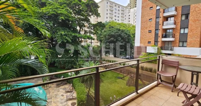 apartamento a venda em Moema mobiliado , 153m² , 04 dormitórios e 03 vagas