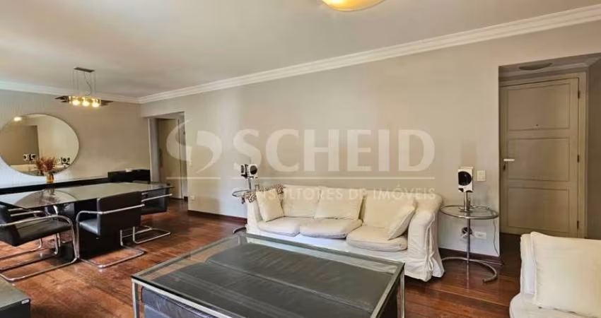 Locação em Moema mobiliado , 153m² , 04 dormitórios e 03 vagas