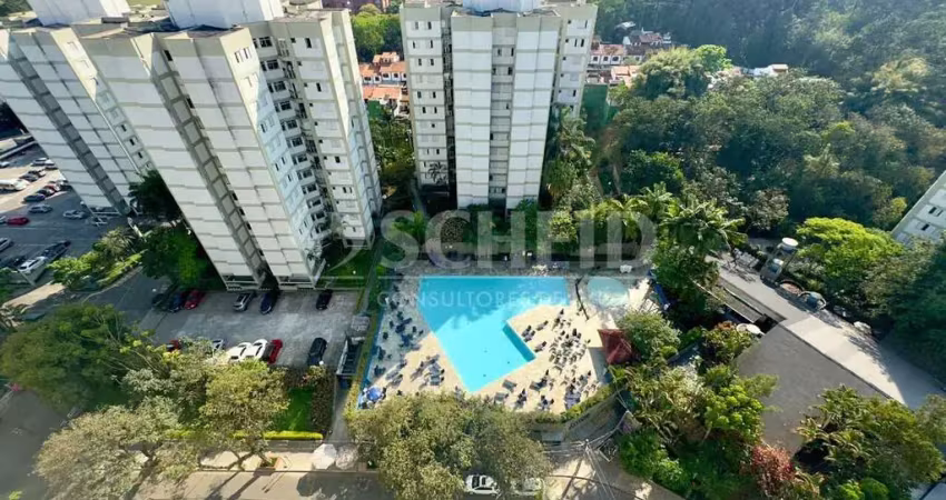 Apartamento com 50m²,  vaga fixa no jardim marajoara em condominio clube.