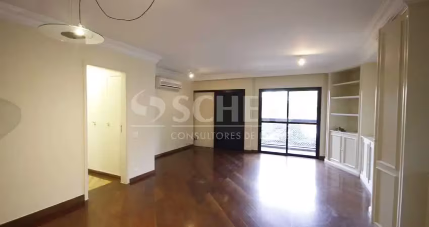 Apartamento para locação de 116,00m² útil, com 3 quartos, na vila nova conceição.