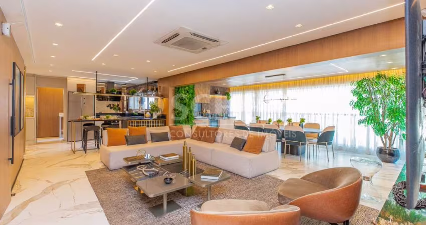 Apartamento á Venda no Alto da Boa Vista com 185m², 3 quartos sendo 3 suítes, 3 vagas.