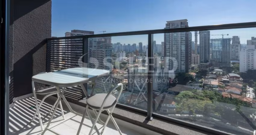 Studio á Venda no Brooklin com 30m², 1 quarto.