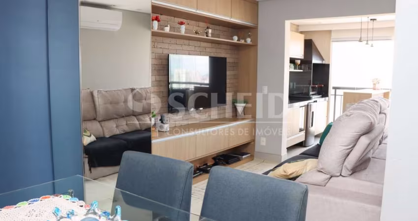 Apartamento para locação de 87,00m² útil com 3 quartos, na Vila Alexandria.