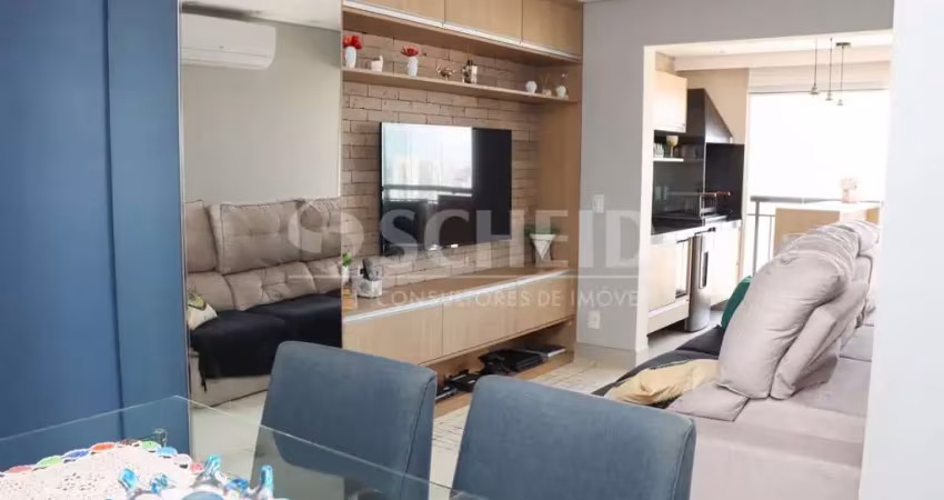 Apartamento para locação de 87,00m² útil com 3 quartos, na vila alexandria.