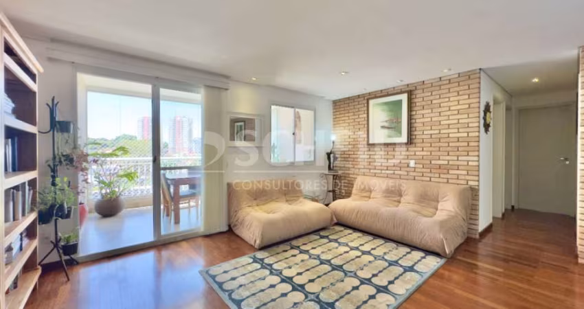 Apartamento á Venda no Jardim Marajoara com 107m², 3 quartos sendo 1 suíte, 2 vagas.