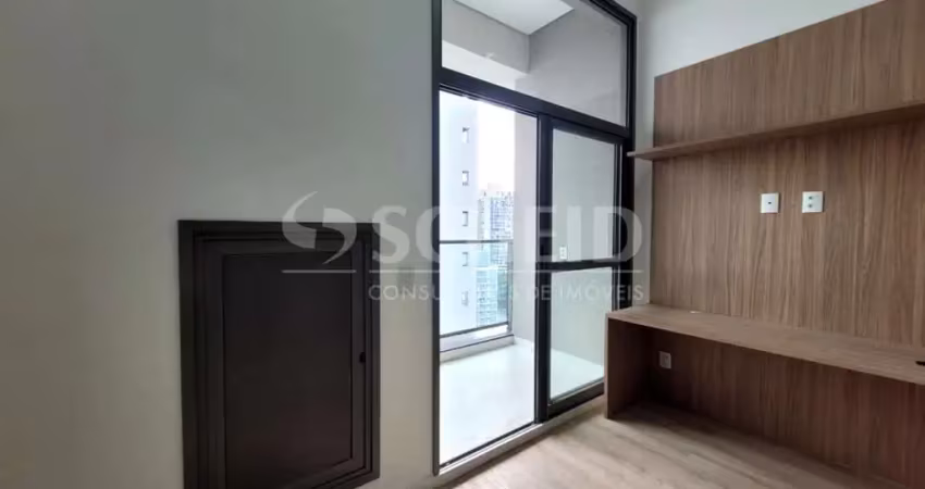 Studio á venda no brooklin com 24m², 1 quarto sendo 1 suíte.
