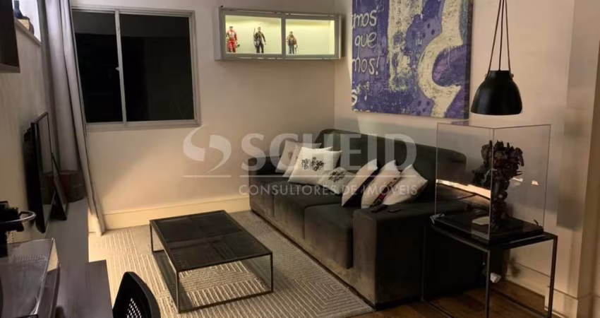 Apartamento com 02 dormitórios e 02 vagas Totalmente Mobiliado!!!!!