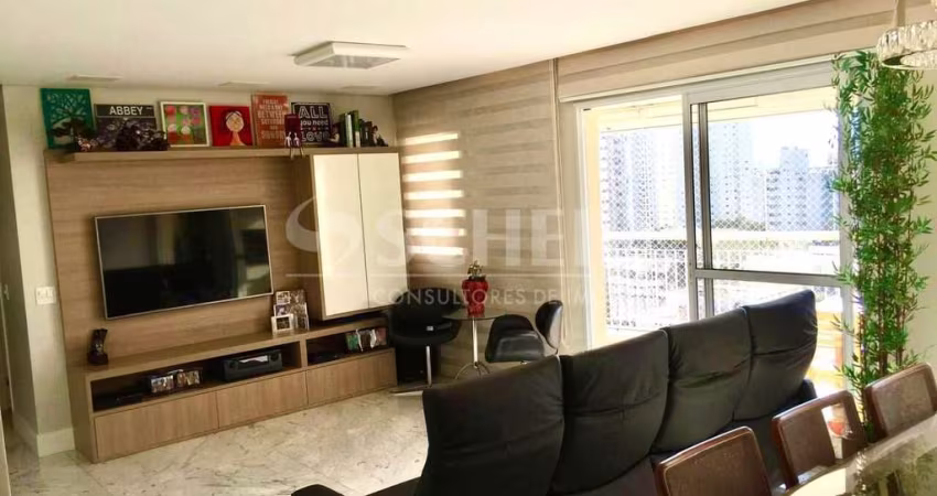 Apartamento a venda na Vila Mascote com 125m², sendo 3 suítes e 3 vagas