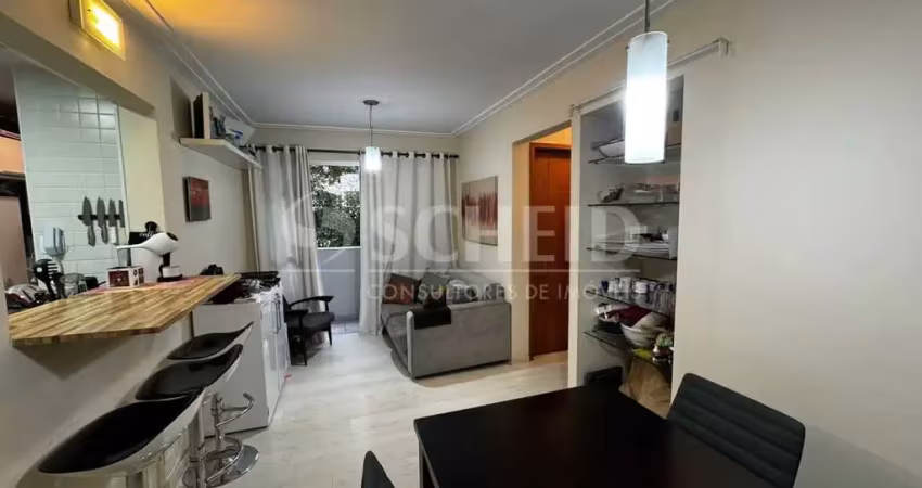 Apartamento com 2 dormitórios e vaga fixa em condominio clube