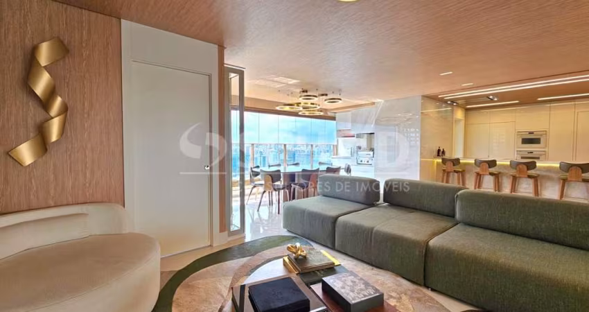 Apartamento no Campo Belo 147 mts, 3 suites e 2 vaga - Condominio novo