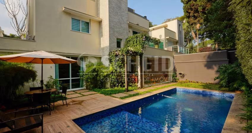 Casa em condomínio com 4 quartos e piscina no Alto da Boa Vista