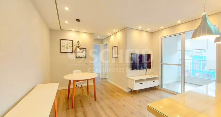 Apartamento para locação de 59,00m² útil, com 2 quartos na Vila Santa Catarina.