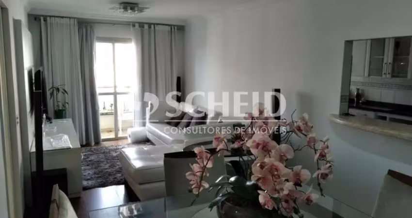 Apartamento mobiliado, 87m2, 3 dormi, 1 suíte, excelente localização no jardim marajoara