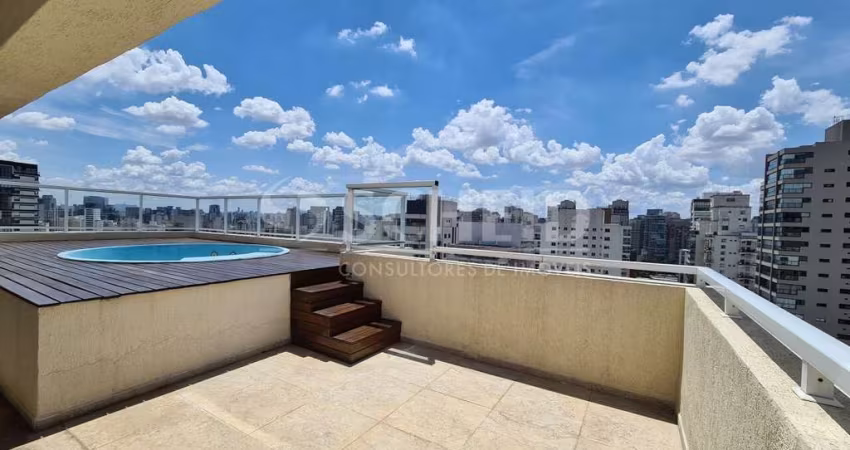 Cobertura à Venda Moema com 234 m² - 4 quartos - 3 vagas