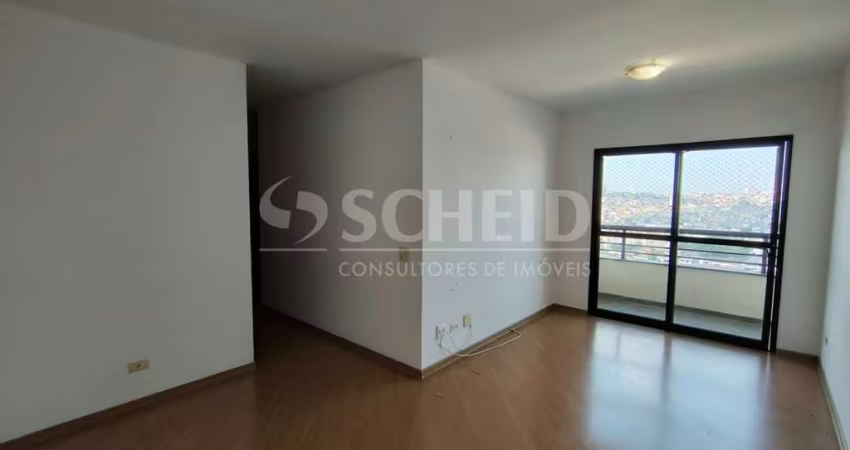Apartamento para locação, 3 dormitórios, 1 suíte, 2 vagas, 74m² em Interlagos.