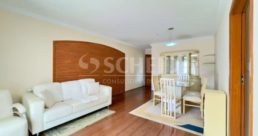 Apartamento á Venda no Jardim Prudência com 111m², 2 quartos sendo 1 suíte, 1 vaga.