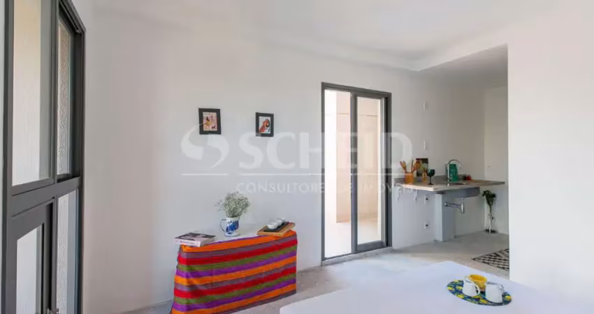 Cobertura á venda no brooklin com 56m², 1 quarto sendo 1 suíte.