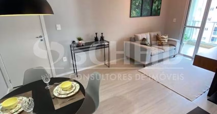 Apartamento á Venda no Morumbi com 55,60m², 2 quartos sendo 1 suíte, 2 vagas.