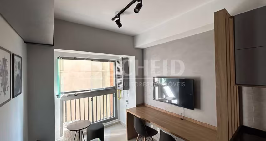 Studio de 28m² mobiliado para alugar no Jardim Prudência