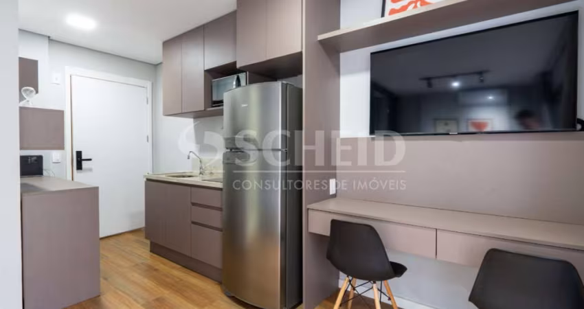 Studio a venda de 32,00m² útil, com 1 quarto, 32m², no Brooklin