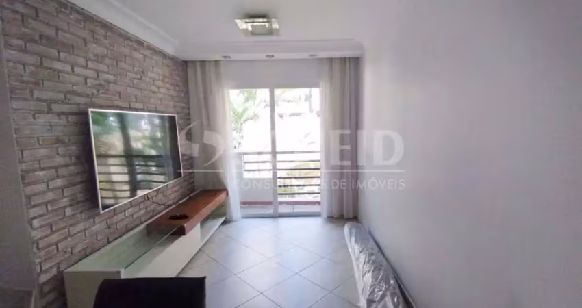 Apartamento semi mobiliado para locação no condomínio santa clara.