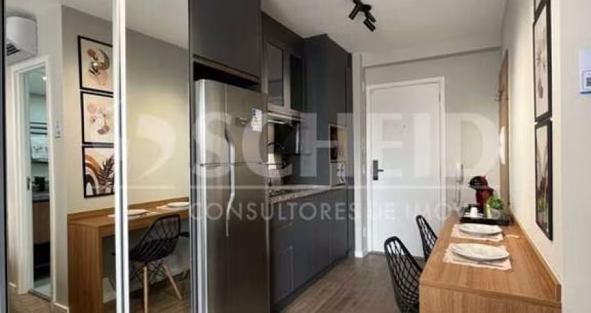 Studio  Mobiliado na Av. Adolfo Pinheiro está a 300m da estação Alto da Boa Vista .