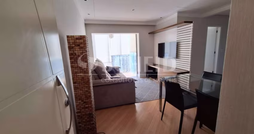 Apartamento para alugar mobiliado de 65,00m² útil, com 2 quartos, na Vila Santa Catarina
