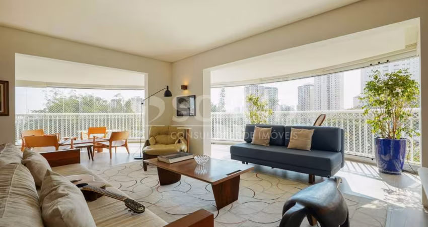 Apartamento a venda no jardim marajoara ,243m² ,4 suites,4 vagas ,  deposito, lazer