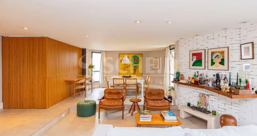 Apartamento a venda de 172,00m² útil, com 3 quartos e 3 vagas, em moema.