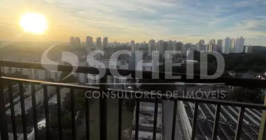 Apartamento para locação de 37,00m² útil, com 2 quartos no campo grande.