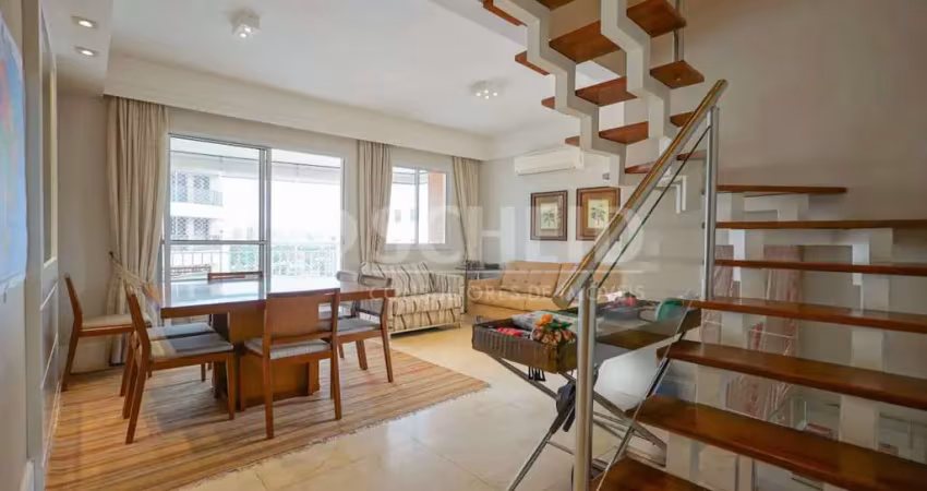 Cobertura  duplex chácara santo antônio 3 quartos 1 suítes , 2 vagas.