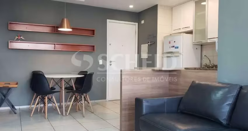 Apartamento com 1 quarto para alugar na Rua Sansão Alves dos Santos, --, Brooklin, São Paulo