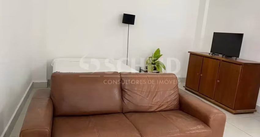 Aluga-se apartamento tipo studio mobiliado - 50m² - mirandópolis, sp
