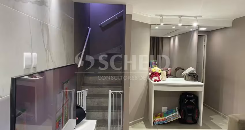 Sobrado a venda de 80,00m² útil, com 2 quartos e 1 vaga, no jardim sabará.