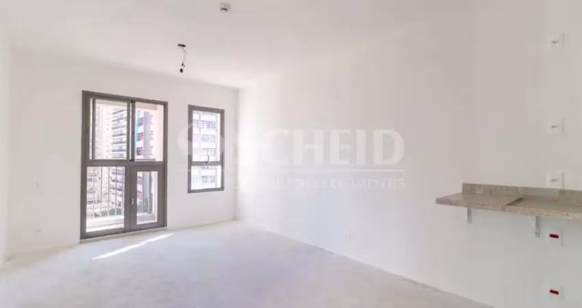 Apartamento á venda no alto da boa vista com 32m², 1 quarto.