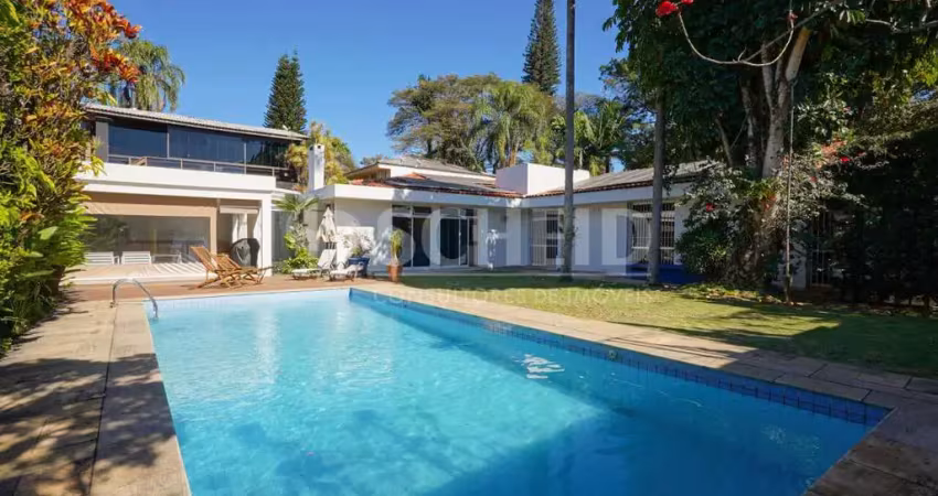 Casa térrea a venda no jardim cordeiro 4 suítes 7 vagas área util 508m2 terreno 900m2