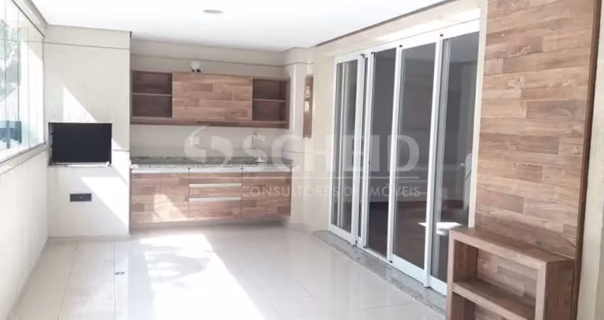 Apartamento para locação ,com sacada , com146 m² ,3  suítes, 03 vagas .