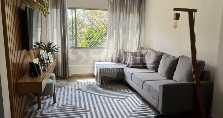Apartamento a venda no jardim marajoara com 3 quartos, 1 banheiro, 2 vagas livres, lazer completo