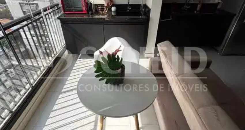 Apartamento mobiliado, campo belo,  1quarto, 1 vaga, cozinha, terraço, sala, área de serviço