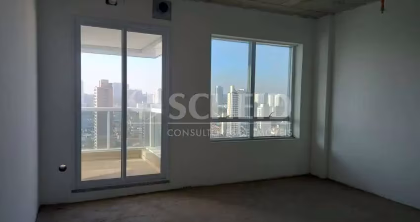 Sala comercial a venda 39,65m2, varanda, 1 banheiro, 1 vaga, chácara santo antonio
