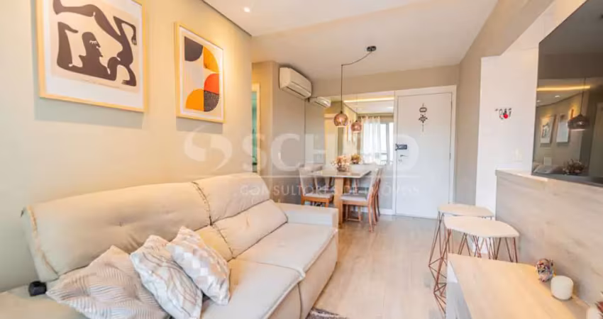 Apartamento á venda na vila santa catarina com 50m², 2 quartos, 1 vaga.