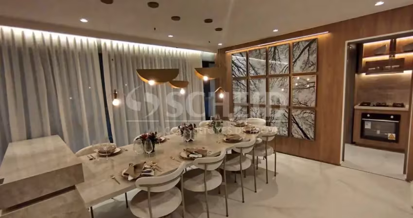 Apartamento a venda no brooklin com 138m2, 4 dorms sendo 2 suítes 3 vagas