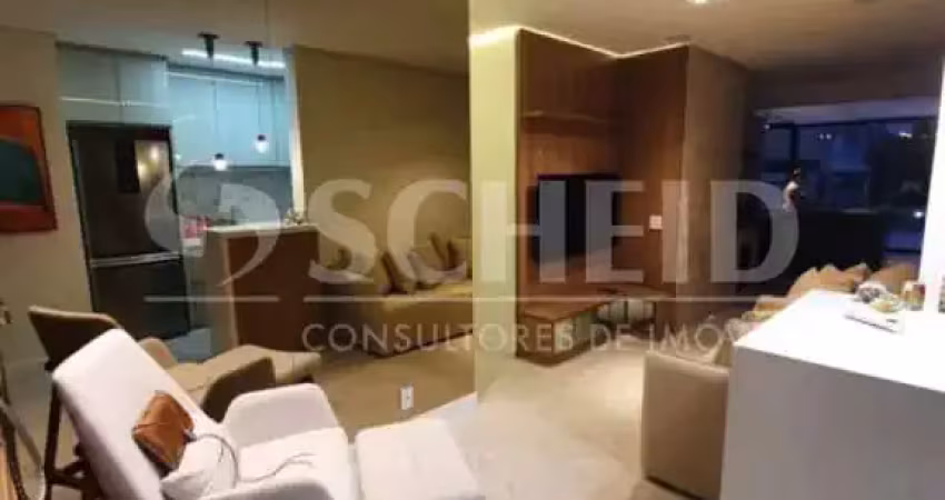 Apartamento mobiliado a venda com 192m² - santo amaro - 2 dormitórios - 1 suíte - 2 vagas