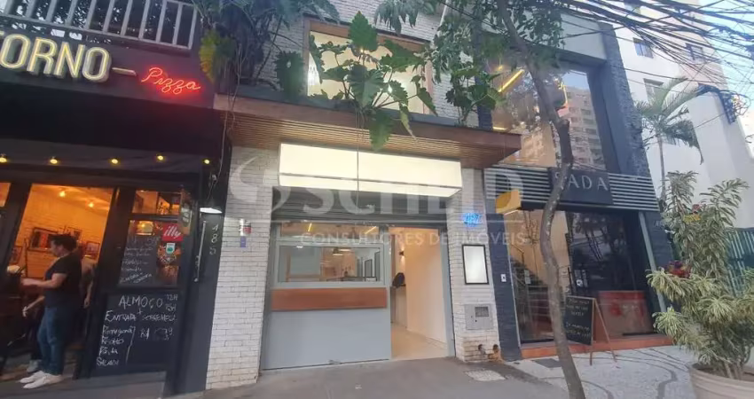 Loja comercial para locação de 107,00m² útil, no itaim bibi.