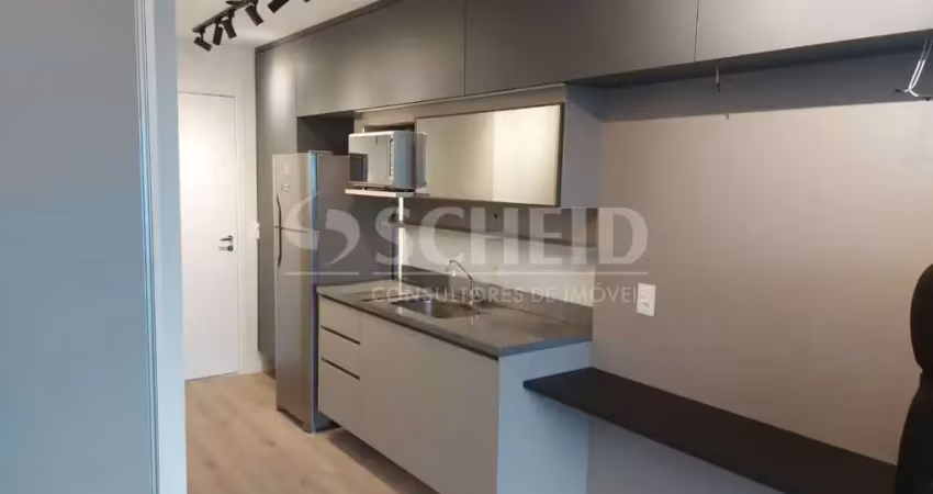 Studio mobiliado para locação no alto da boa vista  - 26m² - ar condicionado