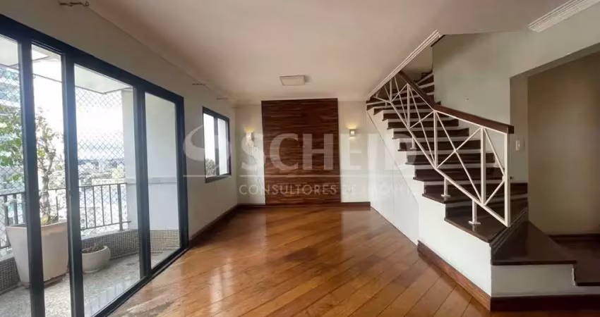 Cobertura à venda de 285,00m² útil, com 5 dormitórios e 3 vagas, na vila mascote!