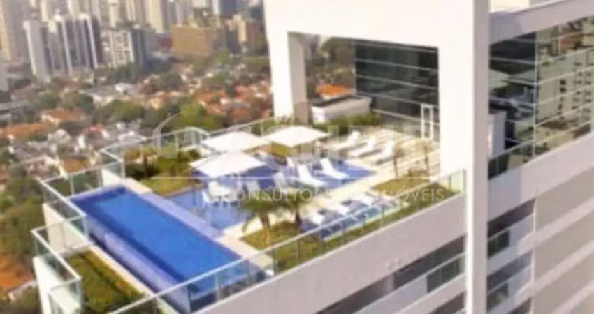 Apartamento com 1 quarto para alugar na Avenida Santo Amaro, --, Brooklin, São Paulo