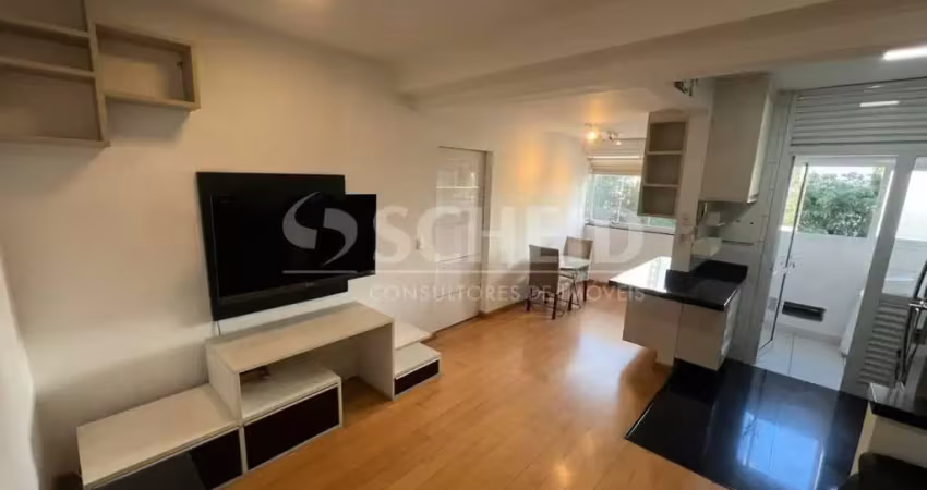Apart. edifício stark - alto da boa vista - 45m² - 1 dorm - 1 vaga ( totalmente mobiliado )