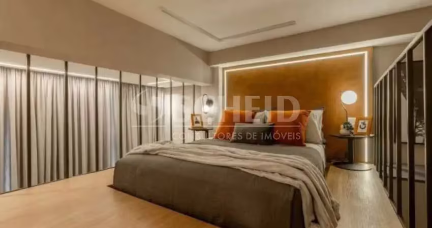 Flat com 1 quarto à venda na Alameda dos Arapanés, --, Moema, São Paulo