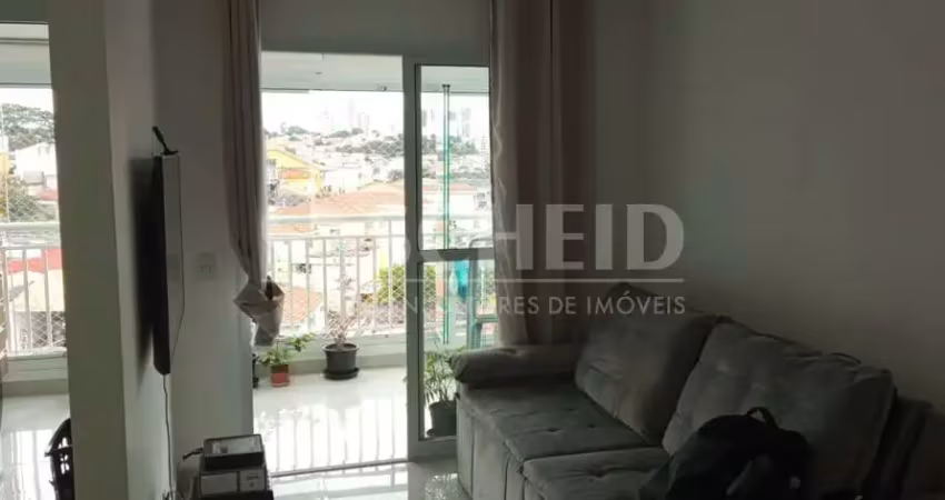 Apartamento a venda com 63m², 2 dormitórios (1 suíte), sacada gourmet  e vaga coberta